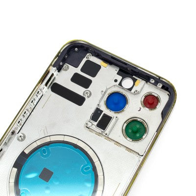 Rear Housing for iPhone 14 Pro Max (NO LOGO)-Deep Purple Rear Housing for iPhone 14 Pro Max (NO LOGO)-Deep Purple